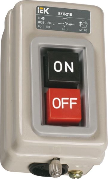 Выключатель ВКИ-211 3р 6А 230/400В IP40 KVK10-06-3 в каталоге ЮгКабель