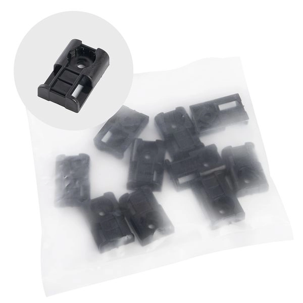 Площадка под стяжку под пистолет 31х20х8,2 черная (100шт/уп) PMCL3120B 49065 в каталоге ЮгКабель