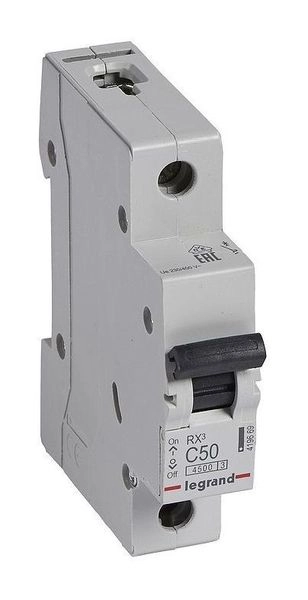 Выкл. автомат. 1Р С50А 4,5кА (RX3) 419669 Выкл. автомат. 1Р С50А 4,5кА (RX3) 419669 в каталоге ЮгКабель