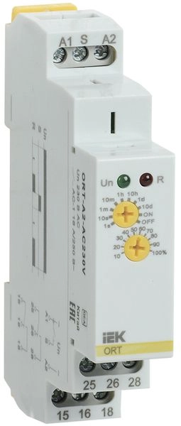 Реле задержки включения ORT. 2 конт. 230 В AС ORT-A2-AC230V в каталоге ЮгКабель