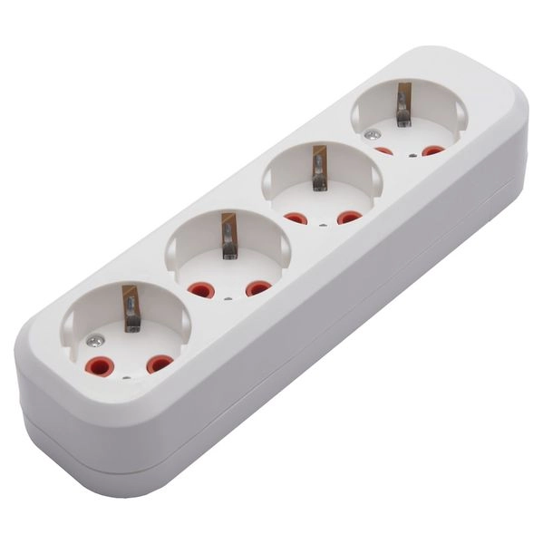 Колодка 4-х местн., с з/к без выкл. 250В, 16А, IP20 (для удлинителей) PST16-410-20 39012 в каталоге ЮгКабель