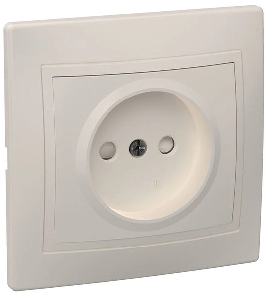 Розетка СП 1-м с з/ш в сборе (кремовый) Кварта ERK10-K33-10-DM Розетка СП 1-м с з/ш в сборе (кремовый) Кварта ERK10-K33-10-DM в каталоге ЮгКабель