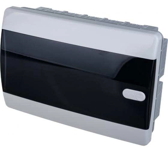 Щит встр. 12 мод. (240х290х102) IP41, прозрачная черная дверца Tekfor TF5-KP12-V-12-41-K01-K03 в каталоге ЮгКабель