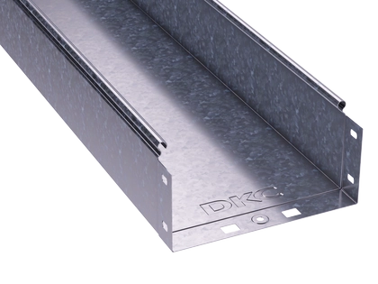 Лоток метал. без перф. 300х100х2000 35114 в каталоге ЮгКабель