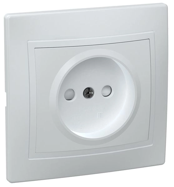 Розетка СП 1-м с з/ш в сборе (белый) Кварта ERK10-K01-10-DM Розетка СП 1-м с з/ш в сборе (белый) Кварта ERK10-K01-10-DM в каталоге ЮгКабель