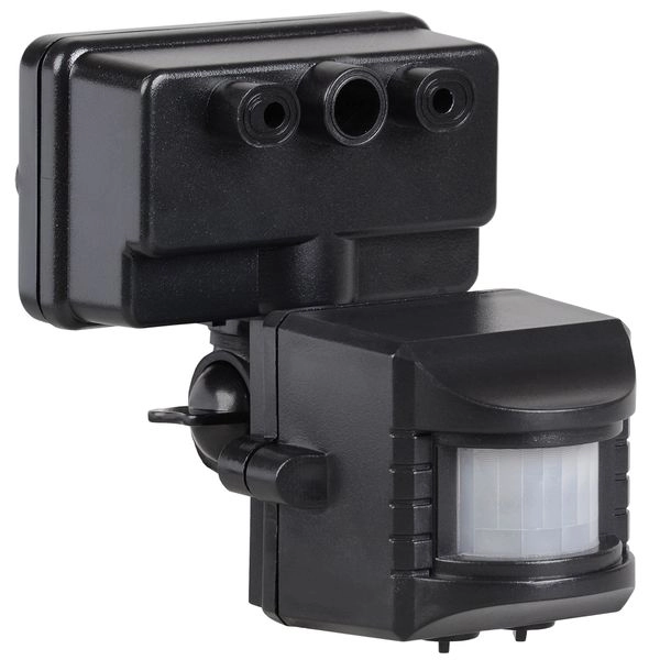 Датчик движения черный, макс. нагрузка 1100Вт, угол обзора 120°, дальность 12м IP44 (ДД 019) LDD13-019-1100-002 Датчик движения черный, макс. нагрузка 1100Вт, угол обзора 120°, дальность 12м IP44 (ДД 019) LDD13-019-1100-002 в каталоге ЮгКабель