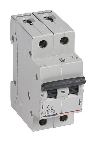Выкл. автомат. 2Р С40А 4,5кА (RX3) 419701 Выкл. автомат. 2Р С40А 4,5кА (RX3) 419701 в каталоге ЮгКабель