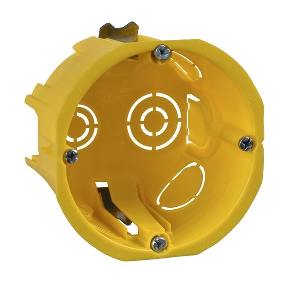 Коробка установочная СП d68х45 для г/к (желтый) IMT35150 Коробка установочная СП d68х45 для г/к (желтый) IMT35150 в каталоге ЮгКабель