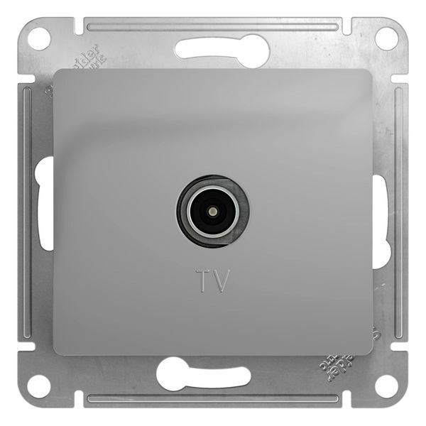 Розетка TV оконеч. 1DB (алюм) Glossa  GSL000391 в каталоге ЮгКабель