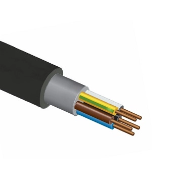 Кабель ВВГнг(А)-LS 5х4 Цветлит в каталоге ЮгКабель