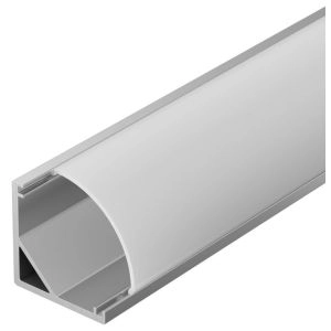 Профиль для LED-ленты накладной углов квадр 2000х16х16 алюм (2 заглушки, экран, 4 крепежа) LSADD1616-SET1-2-N5-1-12 в каталоге ЮгКабель