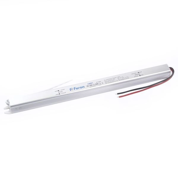 Блок питания к светодиодной ленте 220/12V   48W IP20 (ультратонкий драйвер) LB001 41344 в каталоге ЮгКабель