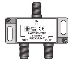 Разветвитель TV-2TV 5-1000МГц 05-6001 Разветвитель TV-2TV 5-1000МГц 05-6001 в каталоге ЮгКабель