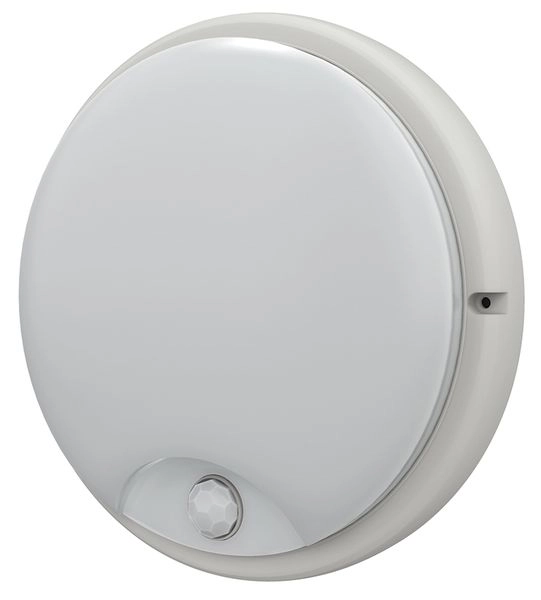 Светильник светодиодный 12W 6500К 800Лм IP54 200-240V (белый круг) с датчиком инфр. ДПО 4200 d195 LDPO0-4200D-12-6500-K01 в каталоге ЮгКабель