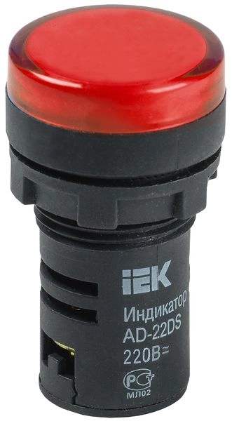 Лампа AD22DS(LED) матрица красный d22мм 230В BLS10-ADDS-230-K04 Лампа AD22DS(LED) матрица красный d22мм 230В BLS10-ADDS-230-K04 в каталоге ЮгКабель