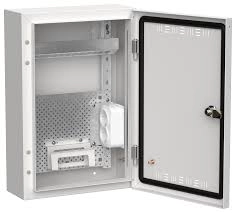 Щит настенный мультимедийн. (460х310х140)  IP30 ЩРн-24 (1х24) белый TITAN 5 TI5-51-N-024-30 в каталоге ЮгКабель