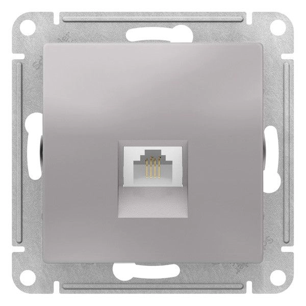 Розетка СП 1-м телефонная RJ11 механизм АЛЮМИНИЙ ATN000381 Розетка СП 1-м телефонная RJ11 механизм АЛЮМИНИЙ ATN000381 в каталоге ЮгКабель