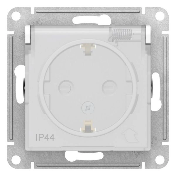 Розетка СП 1-м c з/к с шторк. с крышкой механизм IP44 (белый) Atlas AQUA ATN440146 Розетка СП 1-м c з/к с шторк. с крышкой механизм IP44 (белый) Atlas AQUA ATN440146 в каталоге ЮгКабель