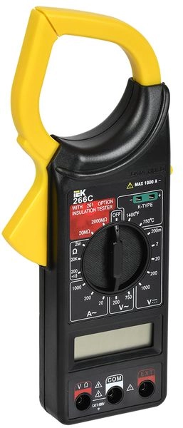 Клещи токоизмерительные Expert 266С (до 1000А) TCM-1C-266 Клещи токоизмерительные Expert 266С (до 1000А) TCM-1C-266 в каталоге ЮгКабель
