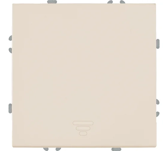 Выключатель СП 1-м кнопка механизм (кашемир) soft touch Эмили RSW10-5112-08 50364 в каталоге ЮгКабель