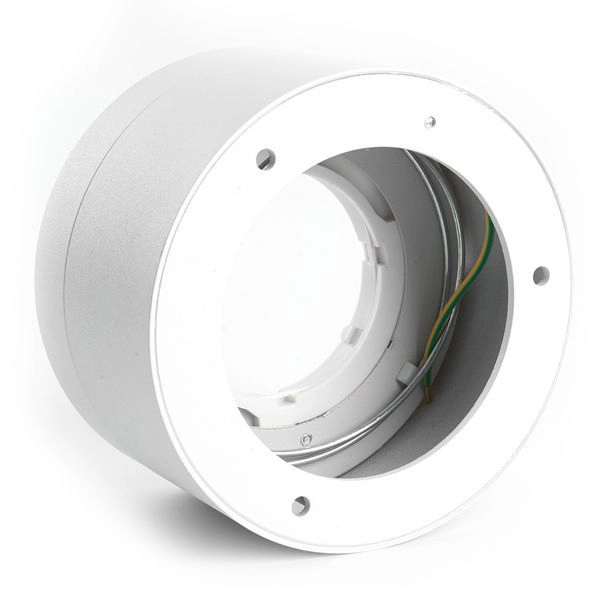 Светильник неповоротный накладной GX70 230V белый (115х70) IP20 HL370 48299 в каталоге ЮгКабель