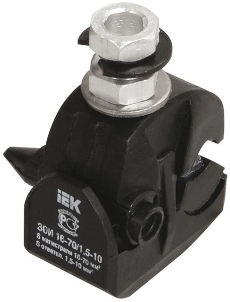 Зажим отв. изол./изол. ЗОИ (16-70мм2/1,5-10мм2) UZA-11-D01-D10 Зажим отв. изол./изол. ЗОИ (16-70мм2/1,5-10мм2) UZA-11-D01-D10 в каталоге ЮгКабель