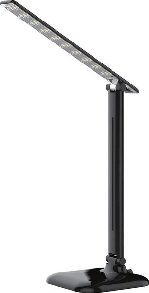 Светильник настольный складной, диммируемый, 10W,100-240V, 4000К, 360х150х150 мм, черный DE1725 29860 Светильник настольный складной, диммируемый, 10W,100-240V, 4000К, 360х150х150 мм, черный DE1725 29860 в каталоге ЮгКабель