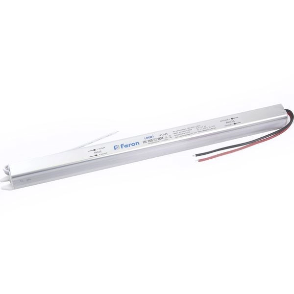 Блок питания к светодиодной ленте 220/12V   60W IP20 (ультратонкий драйвер) LB001 41345 Блок питания к светодиодной ленте 220/12V   60W IP20 (ультратонкий драйвер) LB001 41345 в каталоге ЮгКабель
