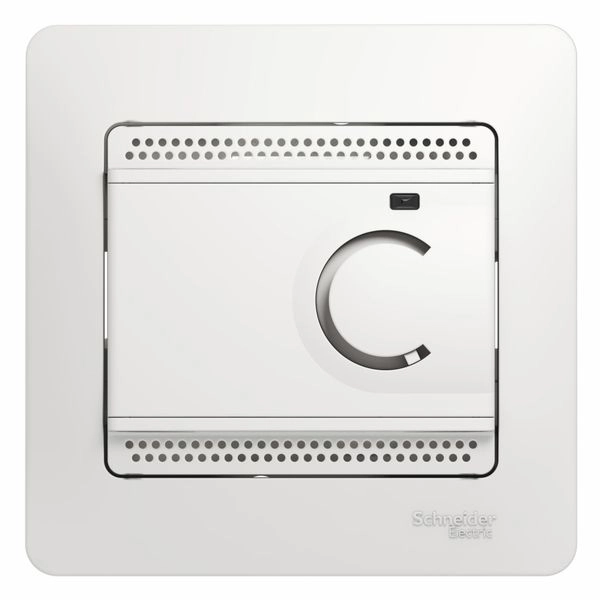 Терморегулятор СП 10А 2300Вт тепл. пол. в сборе (белый) Glossa  GSL000138 в каталоге ЮгКабель