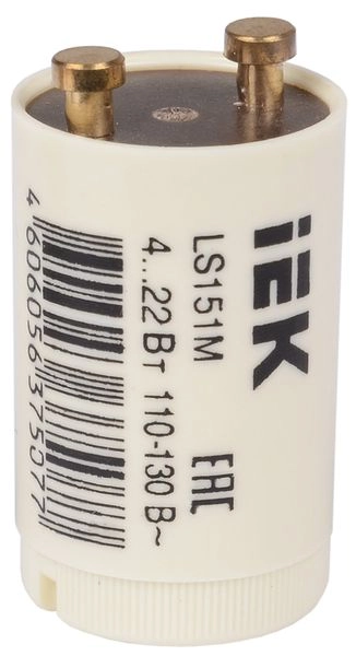 Стартер LS151M (4...22W), (110-130В) LLD151-LS-22 Стартер LS151M (4...22W), (110-130В) LLD151-LS-22 в каталоге ЮгКабель