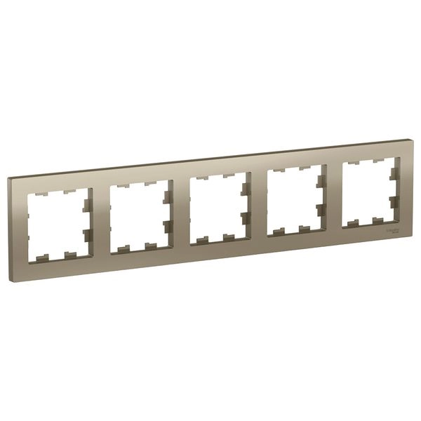 Рамка 5-местная ШАМПАНЬ ATN000505 Рамка 5-местная ШАМПАНЬ ATN000505 в каталоге ЮгКабель