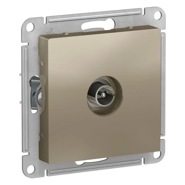 Розетка СП ТВ механизм коннектор ШАМПАНЬ ATN000593 в каталоге ЮгКабель