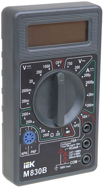 Мультиметр Universal M830B 200mA., 750V. TMD-2B-830 в каталоге ЮгКабель