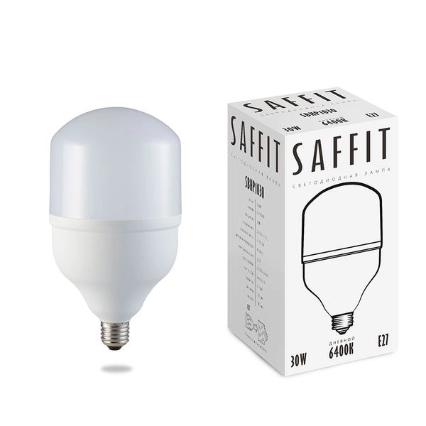 Лампа светодиод. LED   30W 6400К 2700Лм Е27 30т.ч. SBHP1030 (135х80) 55091 Лампа светодиод. LED   30W 6400К 2700Лм Е27 30т.ч. SBHP1030 (135х80) 55091 в каталоге ЮгКабель