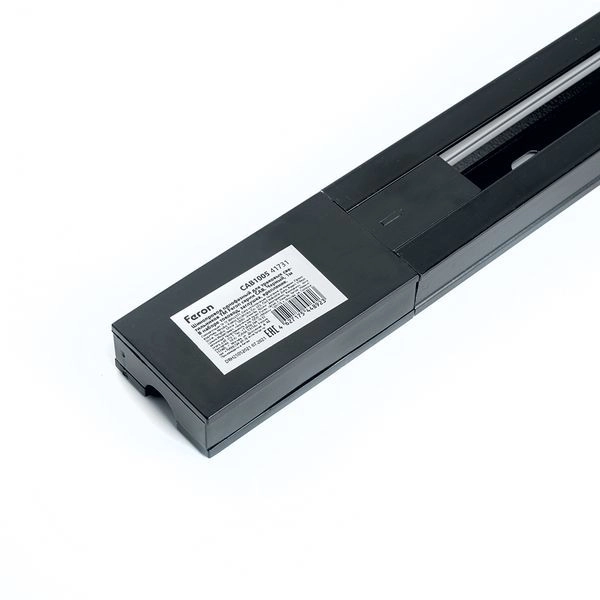 Шинопровод для трековых светильников 2м (черный) токовод, заглушка и крепление, CAB1005  41732 Шинопровод для трековых светильников 2м (черный) токовод, заглушка и крепление, CAB1005  41732 в каталоге ЮгКабель