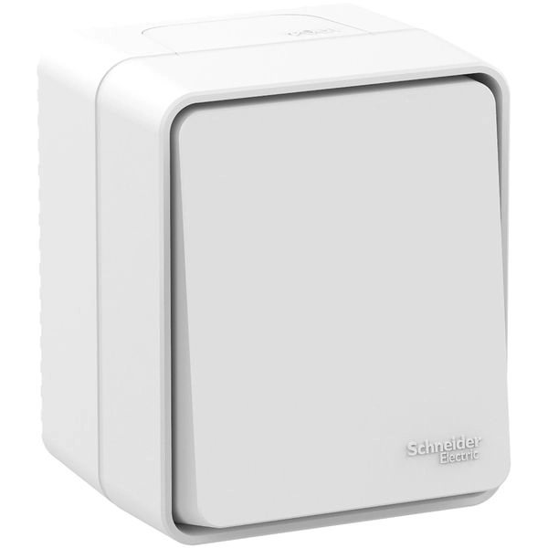 Переключатель проходной 1-кл. ОП IP54 10AX бел. Profi54 ATN540161 в каталоге ЮгКабель