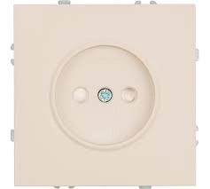 Розетка СП 1-м без з/к с шторк. механизм (кашемир) soft touch Эмили RST16-5109-08 49902 в каталоге ЮгКабель