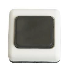 Кнопка к звонку, цвет корпуса белый с черной кнопкой FERON DB-104 51664 в каталоге ЮгКабель