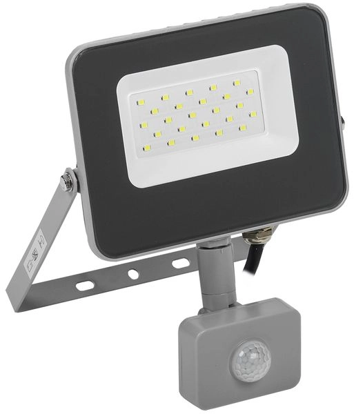 Прожектор светодиодный 20W/200-240V 6500K 1600Лм IP44 с ДД (СДО07-20Д) 122х92х27 серый LPDO702-20-K03 Прожектор светодиодный 20W/200-240V 6500K 1600Лм IP44 с ДД (СДО07-20Д) 122х92х27 серый LPDO702-20-K03 в каталоге ЮгКабель