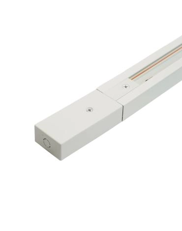 Шинопровод для трековых светильников 2м (белый) токоввод, заглушка и крепление, CAB1007 51888 в каталоге ЮгКабель