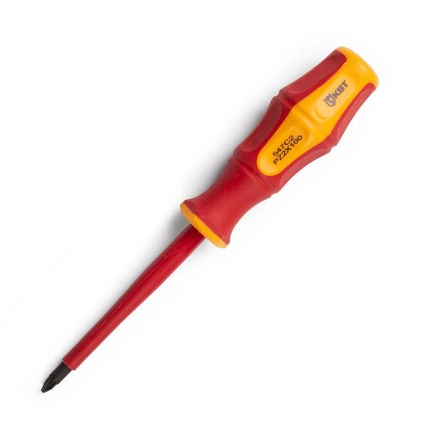 Отвертка ПРОФИ диэлектр., PZ2*100 до 1000В (крест.) 78614 Отвертка ПРОФИ диэлектр., PZ2*100 до 1000В (крест.) 78614 в каталоге ЮгКабель