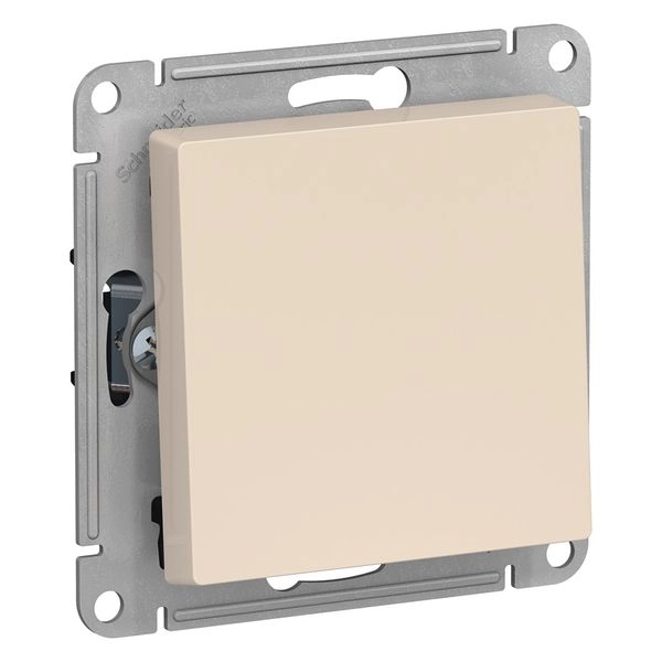 Переключатель СП 1-м механизм, перекр, (бежевый) Atlas ATN000271 в каталоге ЮгКабель