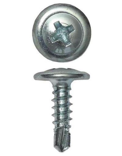 Саморез с пресс-шайбой 4.2x16 со сверлом CM274016 Саморез с пресс-шайбой 4.2x16 со сверлом CM274016 в каталоге ЮгКабель