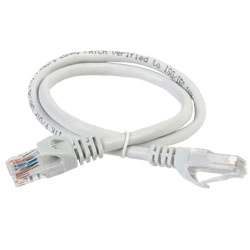 Патч-корд UTP 4р cat.5е PVC  (1,0м) серый PC01-C5EU-1M Патч-корд UTP 4р cat.5е PVC  (1,0м) серый PC01-C5EU-1M в каталоге ЮгКабель