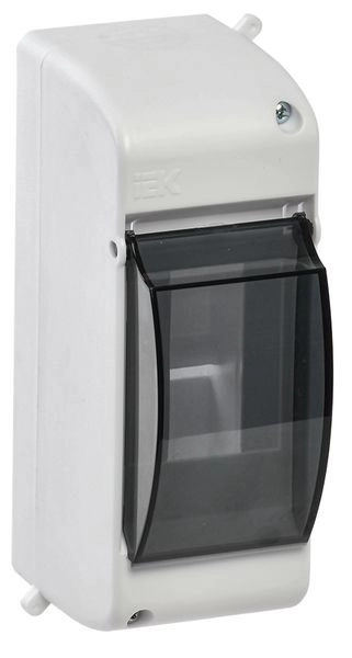 Щит настен.   2 мод. (140х83х53) IP30 белый, под пломбу (КМПн 2/2) MKP42-N-02-30-20 Щит настен.   2 мод. (140х83х53) IP30 белый, под пломбу (КМПн 2/2) MKP42-N-02-30-20 в каталоге ЮгКабель