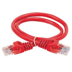 Патч-корд UTP 4р cat.5е PVC  (0,5м) красный PC04-C5EU-05M Патч-корд UTP 4р cat.5е PVC  (0,5м) красный PC04-C5EU-05M в каталоге ЮгКабель