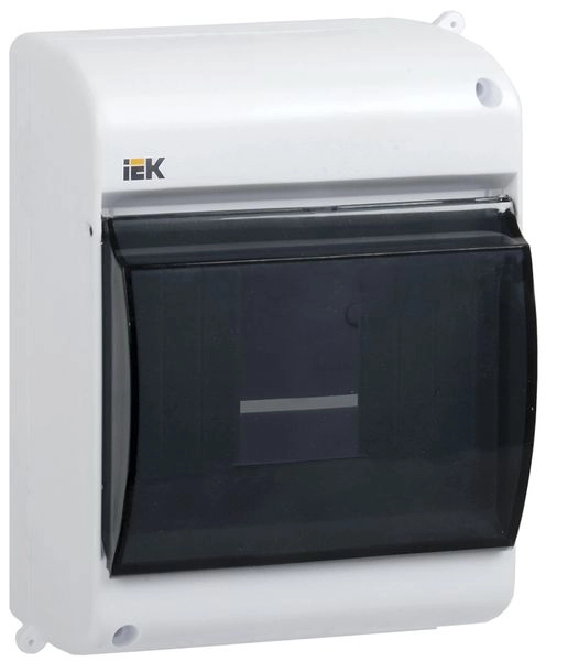 Щит настен.   4 мод. (140х104х83) IP30 белый, под пломбу (КМПн 2/4) MKP42-N-04-30-12 Щит настен.   4 мод. (140х104х83) IP30 белый, под пломбу (КМПн 2/4) MKP42-N-04-30-12 в каталоге ЮгКабель