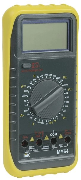 Мультиметр Professional MY64 20mA-10A., 600V 20КГц  (?С) TMD-5S-064 в каталоге ЮгКабель