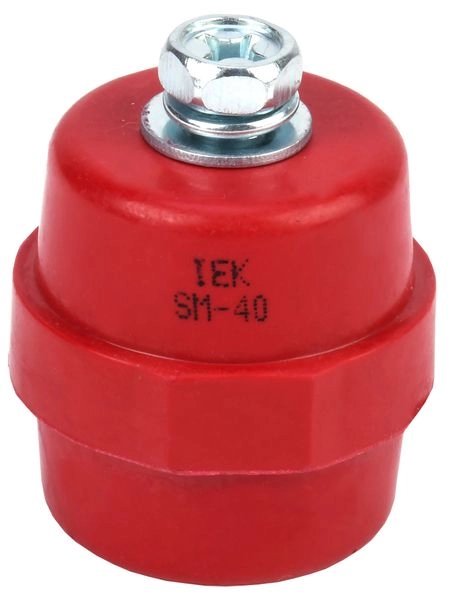 Изолятор SM40 (М8) силовой с болтом YIS11-40-12-B Изолятор SM40 (М8) силовой с болтом YIS11-40-12-B в каталоге ЮгКабель