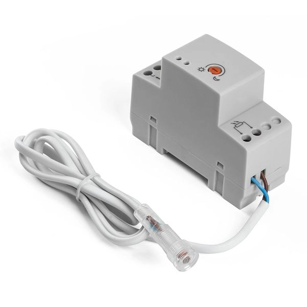 Фотореле SEN28 серый макс. нагрузка 3000 Вт IP20 на DIN-рейку датчик выносной 1метр 41817 в каталоге ЮгКабель